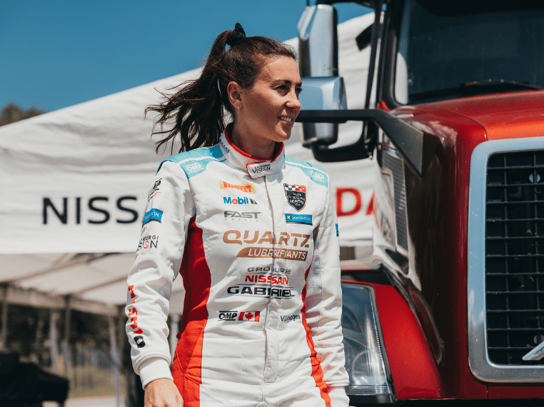 TotalEnergies est fière d’appuyer Valérie Limoges en Coupe Nissan Sentra cette saison 